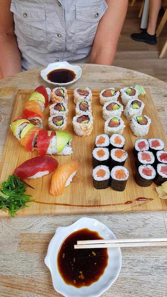 Plateau de Sushis Et Makis